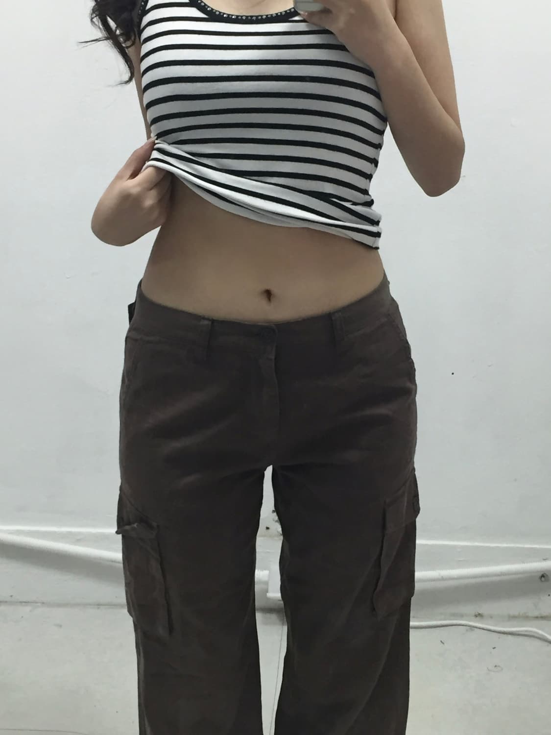 [JPN] 코코아 브라운 모카 카고 팬츠 상품이미지1