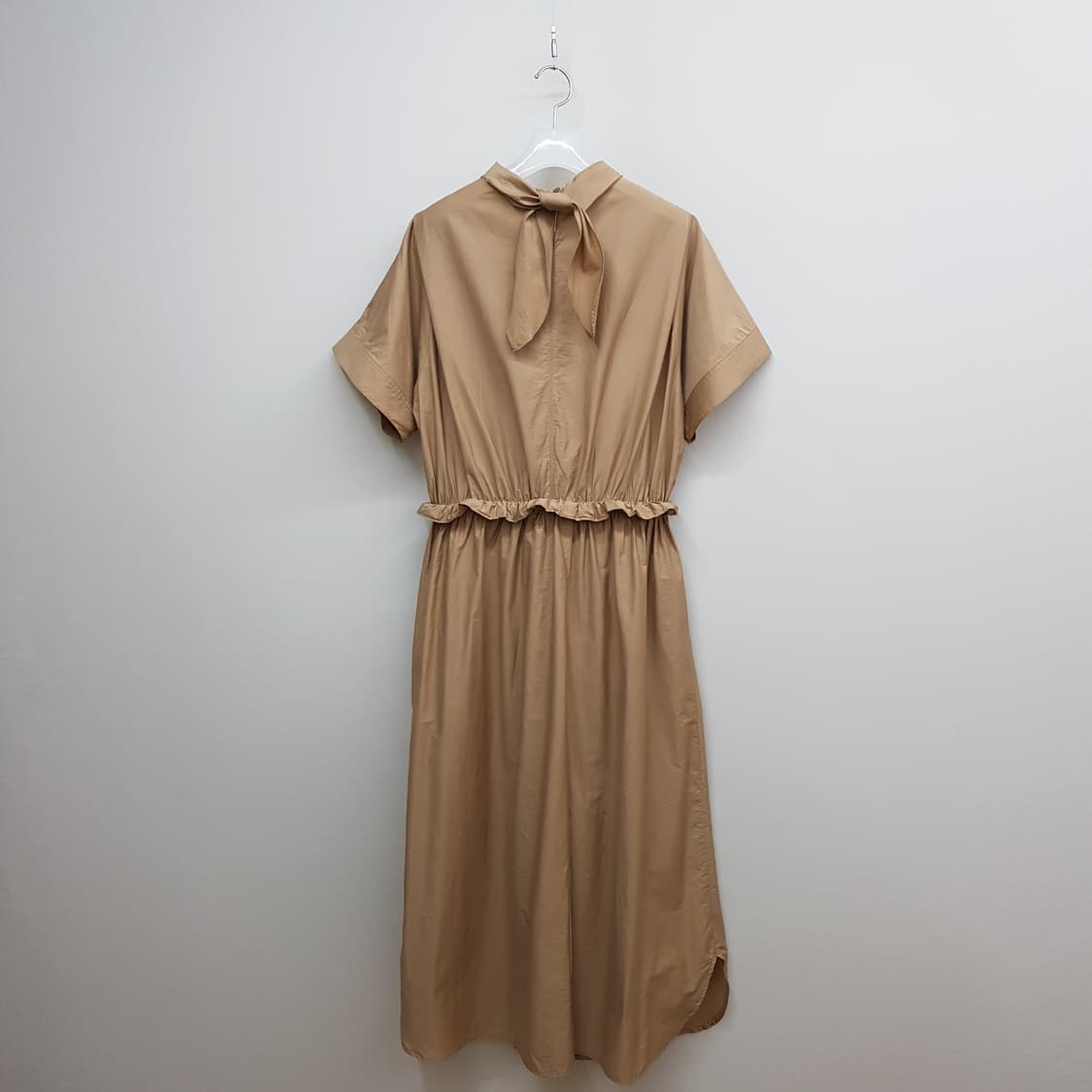 한섬 시스템 드레이프 스트링 롱 원피스 82-94-160사이즈 상품이미지5