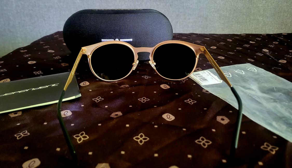 [미사용 새상품] -lNDEPENDENT 이탈리아 티타늄 선글라스 상품이미지6