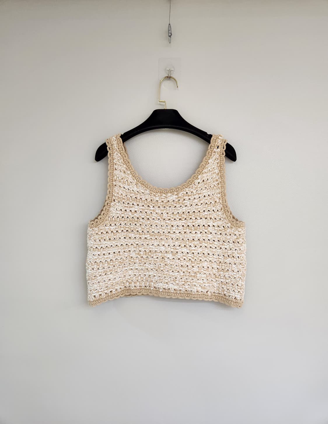 (새상품)코치 슬리브리스 니트 탑 (66~77사이즈) 상품이미지6