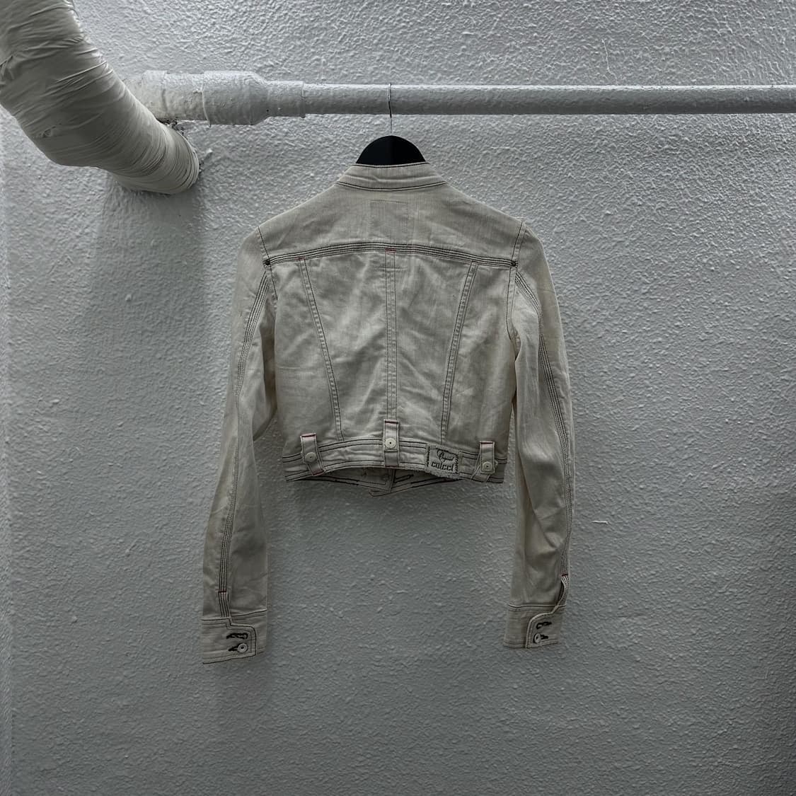 multi pocket detail short denim jacket 상품이미지6