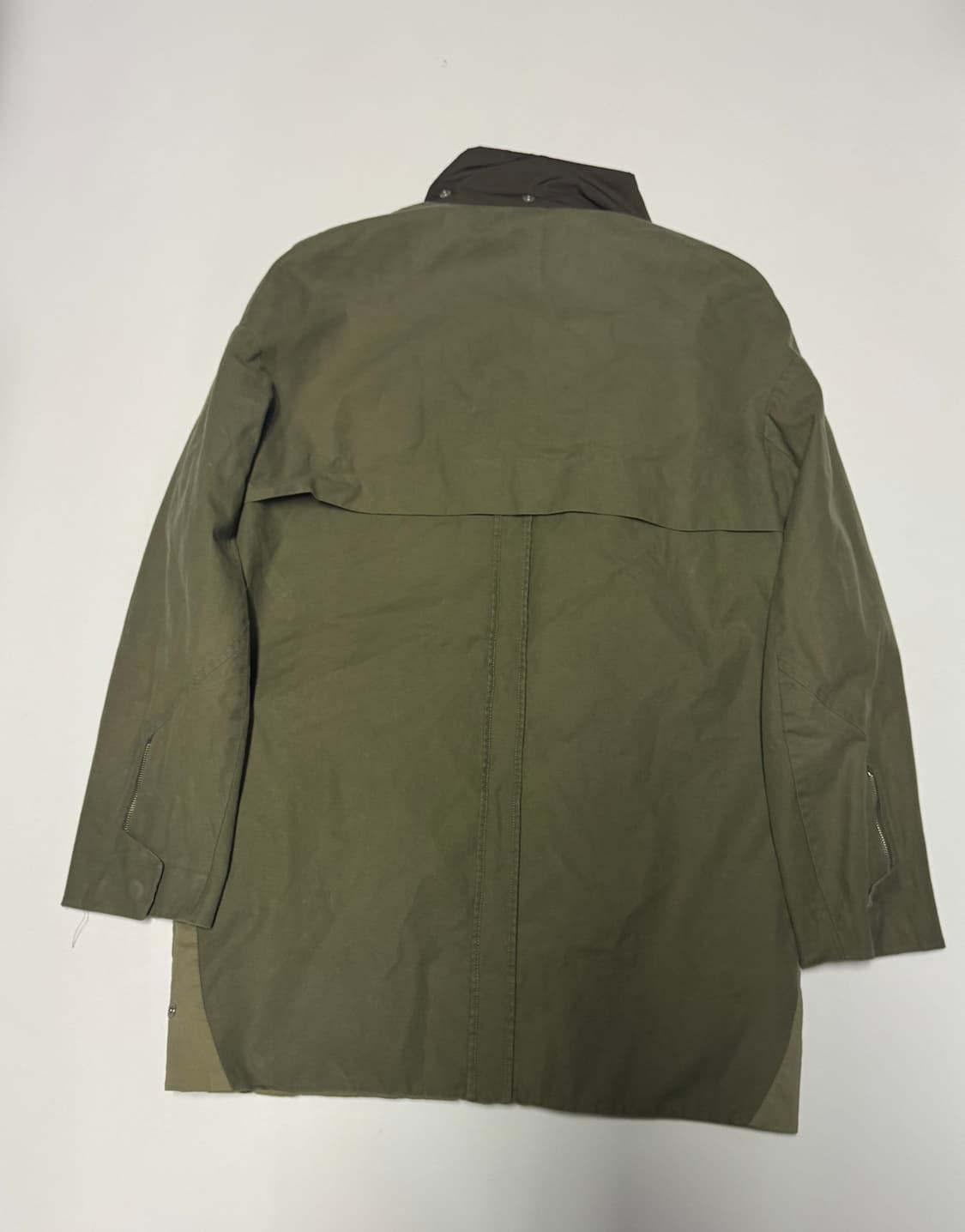 여성 한섬 시스템 빈티지 밀리터리 야상 자켓 66 카키 상품이미지2