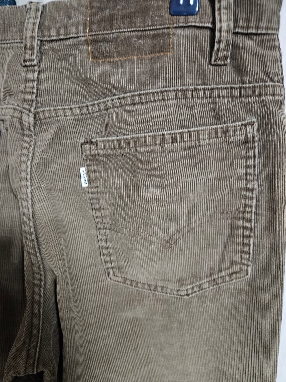 80s levi's 517 코듀로이 부츠컷 화이트탭 32사이즈 상품이미지3