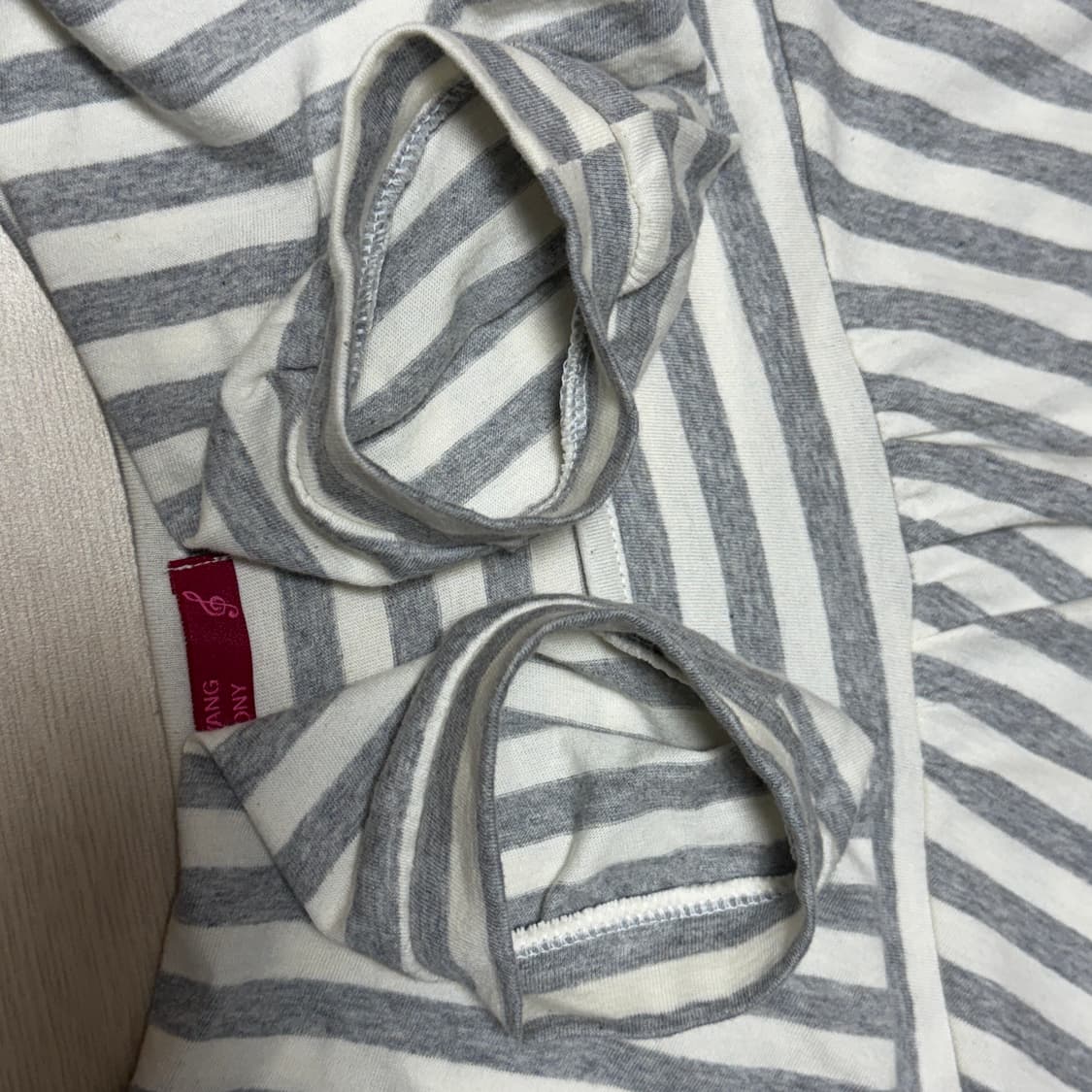 인앤양인하모니 유 탑 yinandyang Yuu top, grey 상품이미지6
