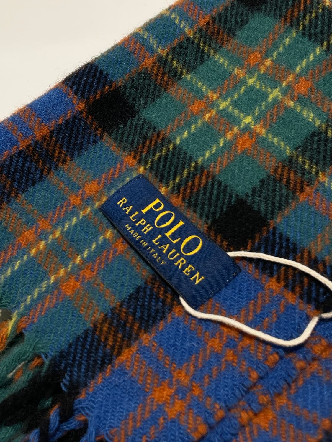 폴로 랄프로렌 포니 로고 체크 숄 목도리 A1531 상품이미지4