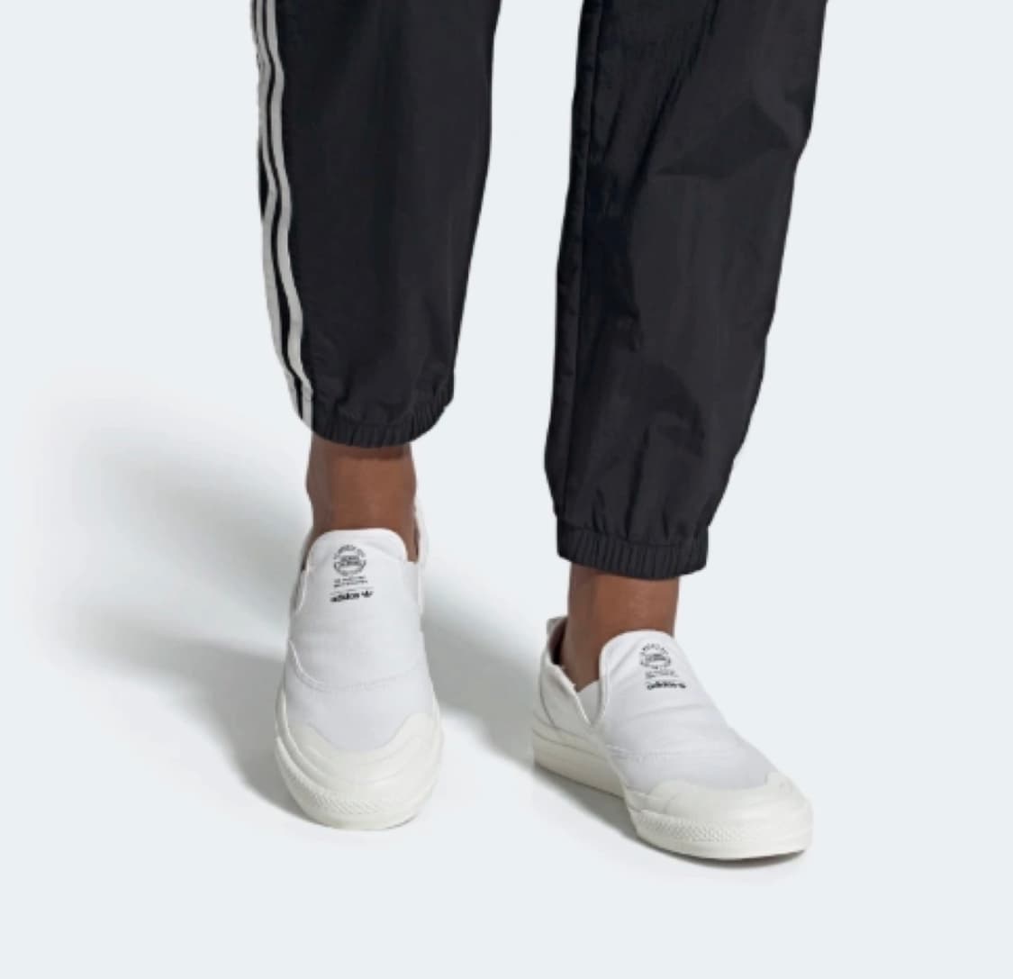 아디다스 니짜 슬립온 화이트 남성 새상품 상품이미지2