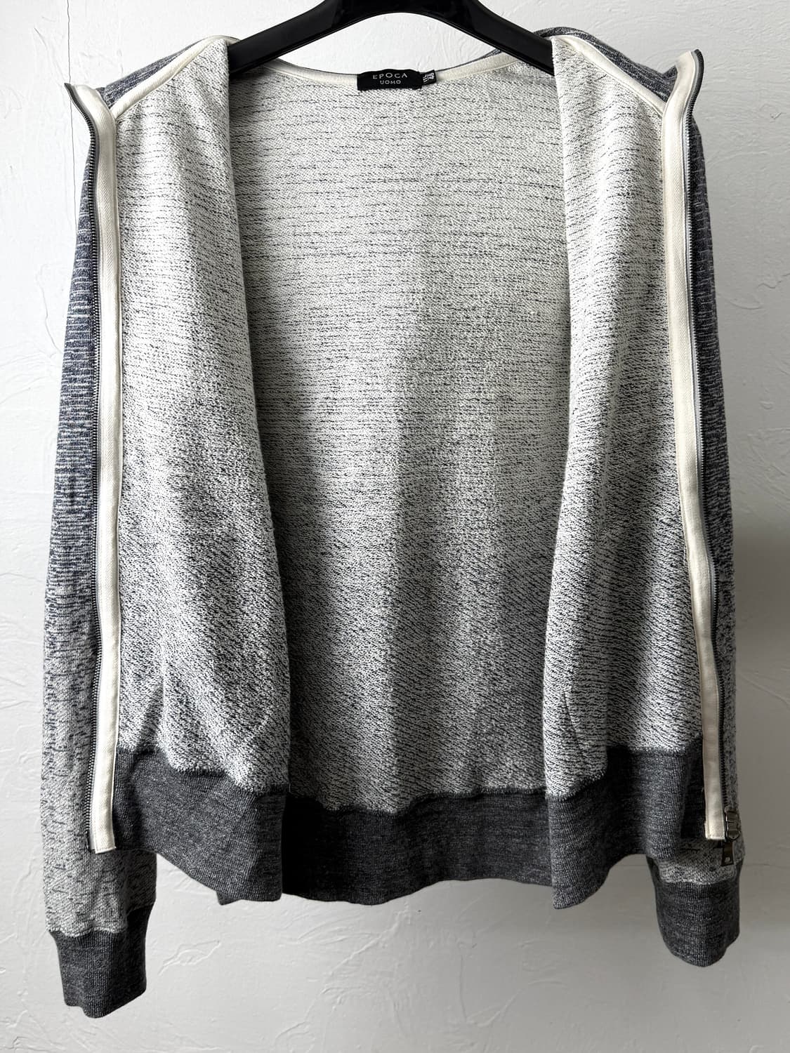 Epoca Uomo 그라데이션 후드 집업 상품이미지4