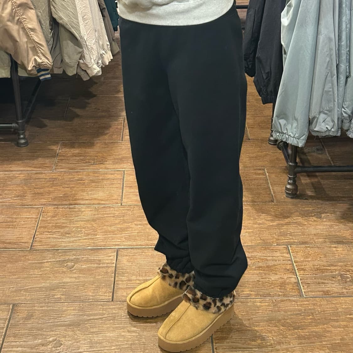 [HI] 챔피온 조거 트레이닝 팬츠 블랙 상품이미지4