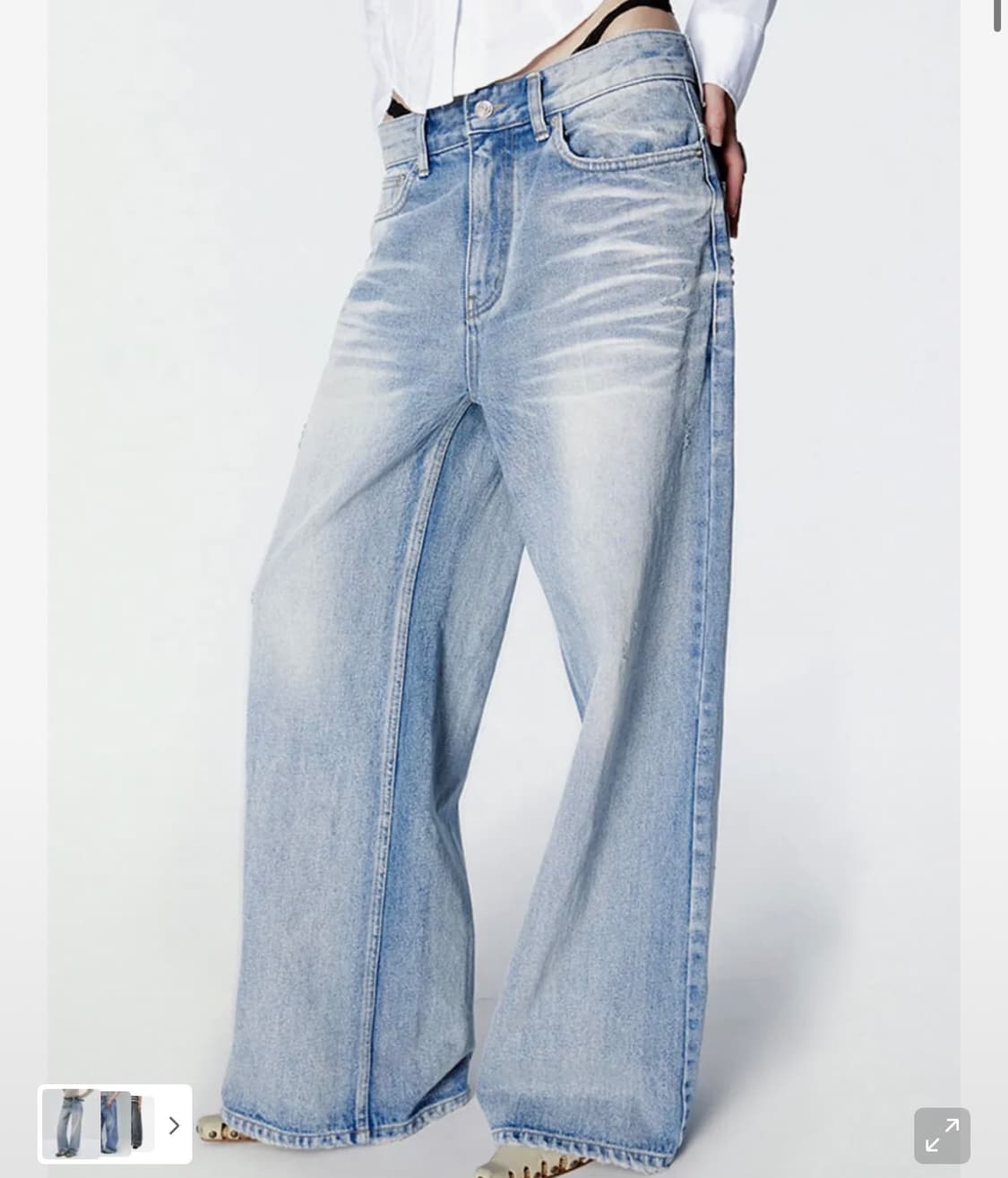 2000아카이브스  SNYDER WIDE DENIM 스나이더 데님 상품이미지1