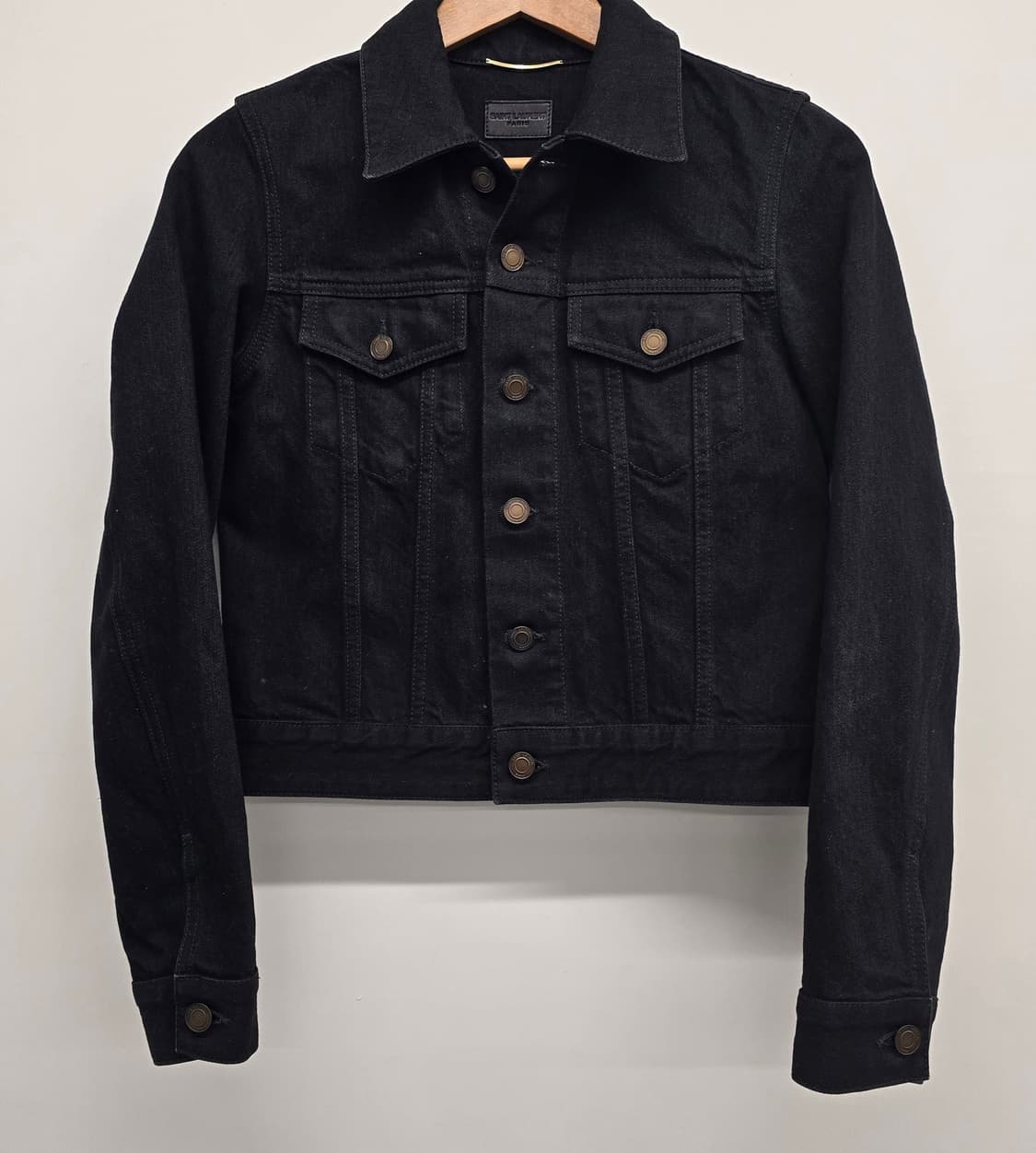 Saint Laurent  생로랑 여성 클래식 데님재킷. 싸이즈S 상품이미지1