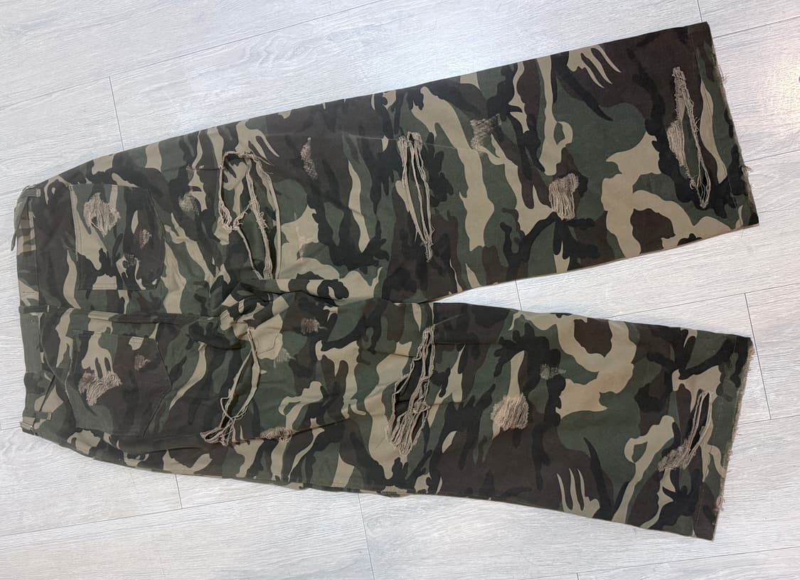 크랙로즈 DESTROYED LAYERED 'NORMAL' 2사이즈 팝니다 상품이미지5