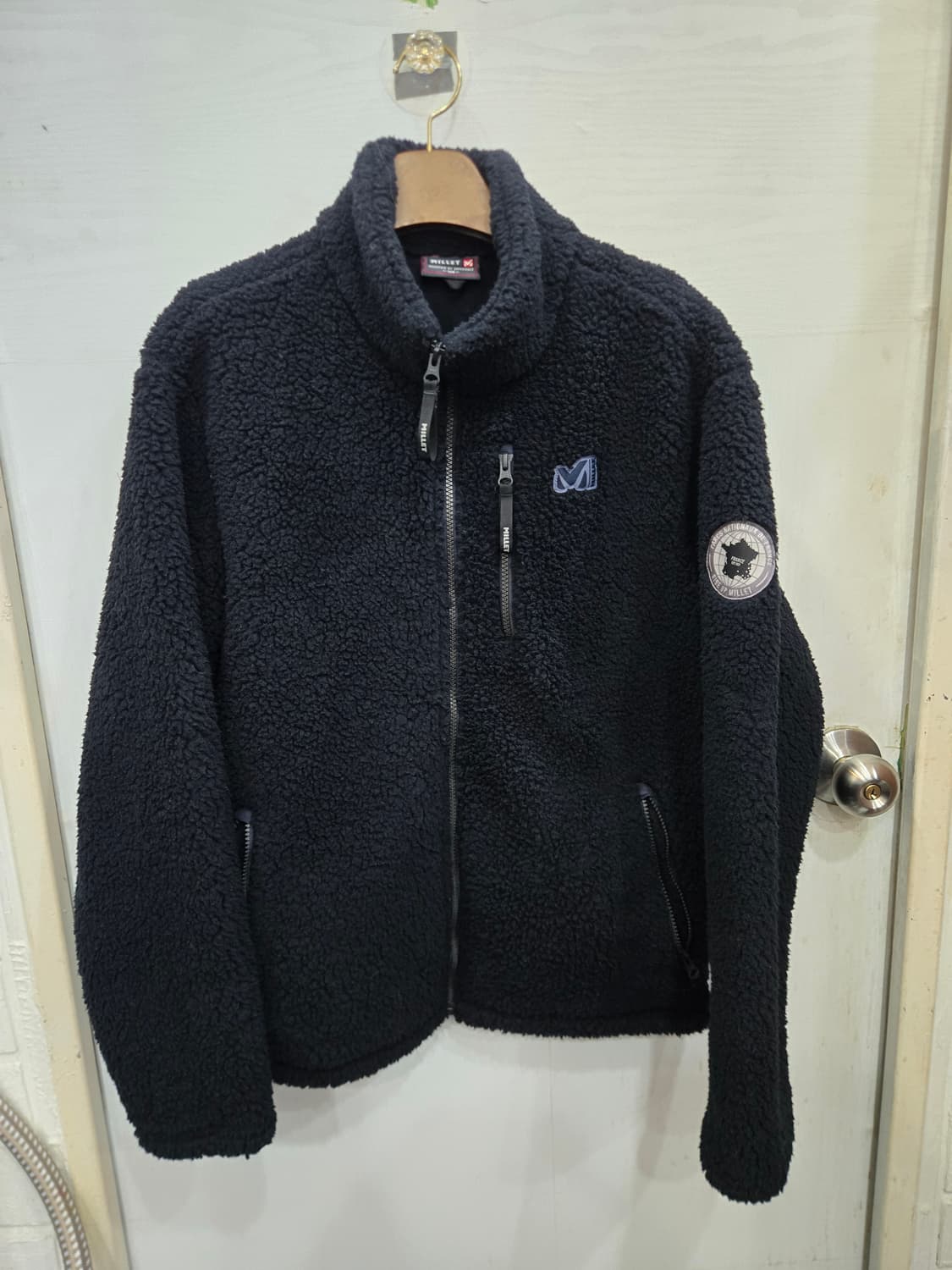 105,XL)) MILLE 밀레 양털 뽀글이 후리스 점퍼! 상품이미지1