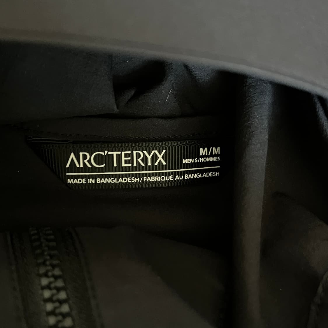 아크테릭스 스쿼미시 후디 M M/M 블랙 상품이미지4