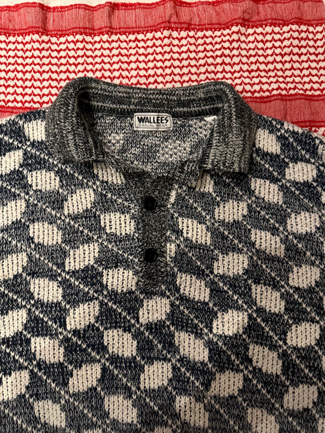 Wallees 프랑스 빈티지 스웨터 상품이미지2