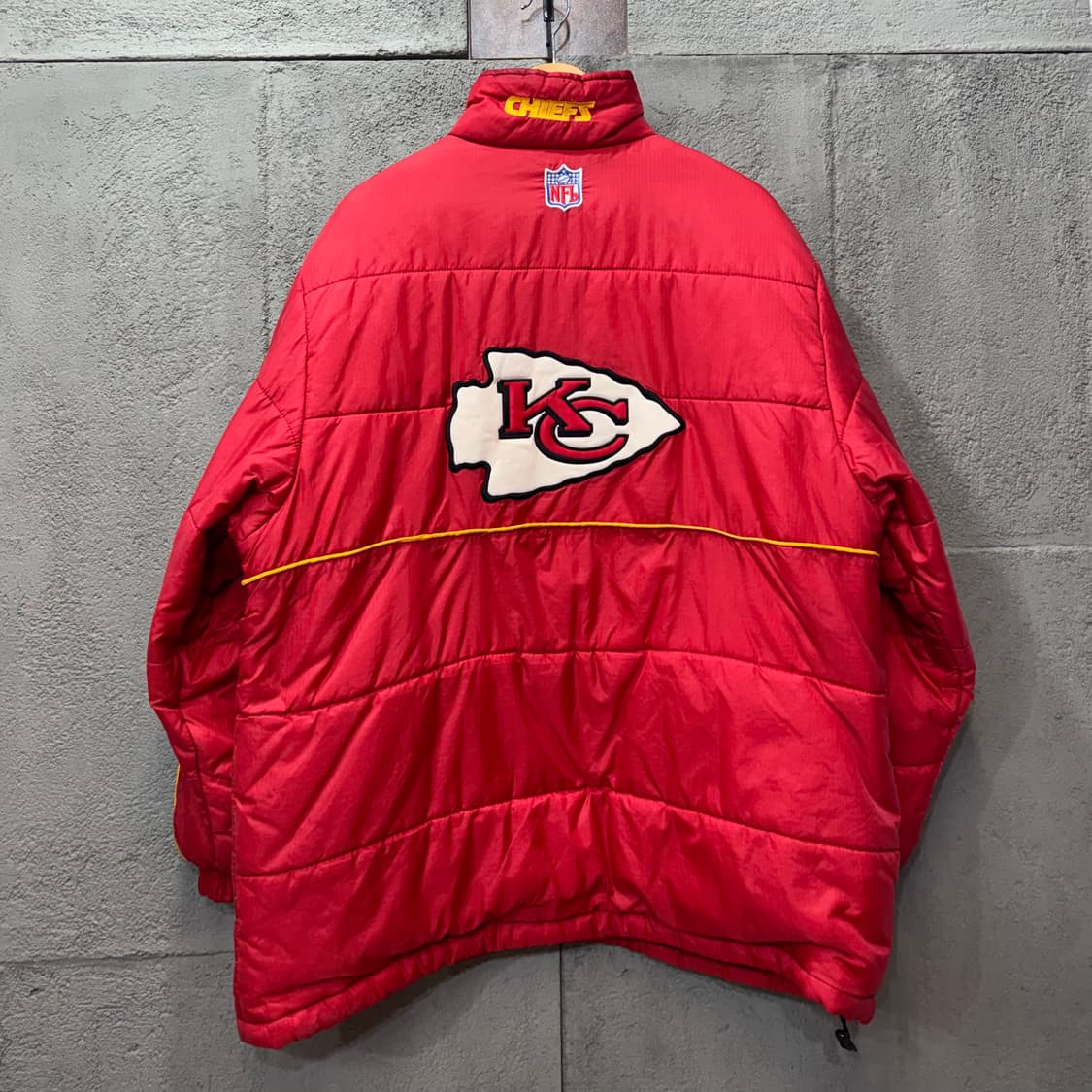90s 리복 NFL 캔자스 시티 치프스 점퍼 (XL)  상품이미지5