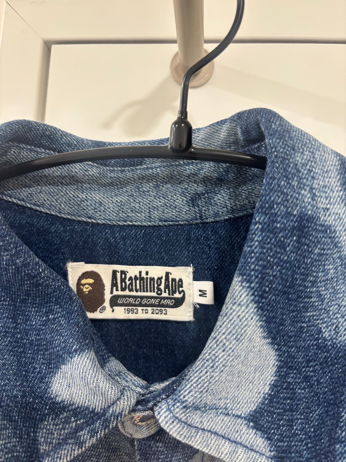 BAPE SOLID CAMO LASER WORK DENIM 상품이미지4