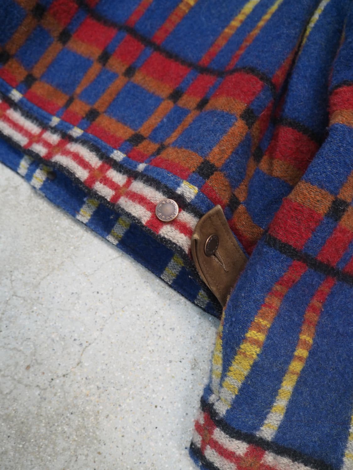 80's GOLDEN BEAR heavy wool jacket  상품이미지7