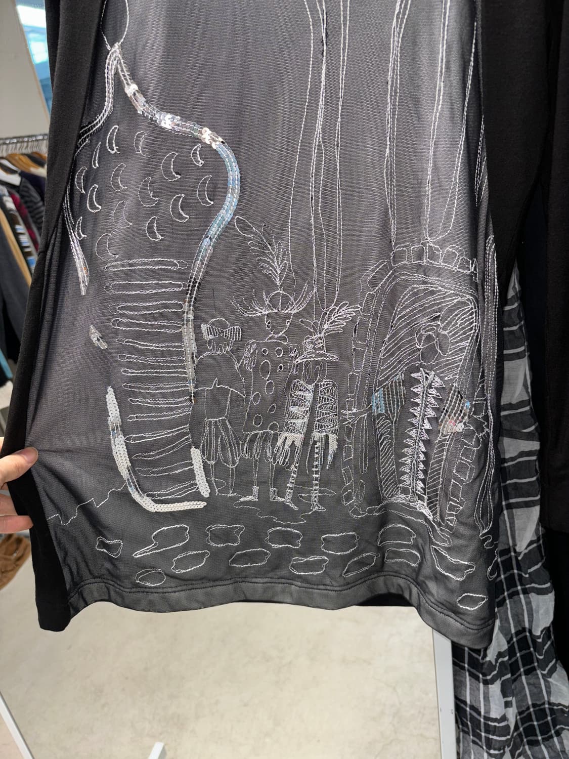 히로코 코시노 트렁크 레이어드 니트 상품이미지4