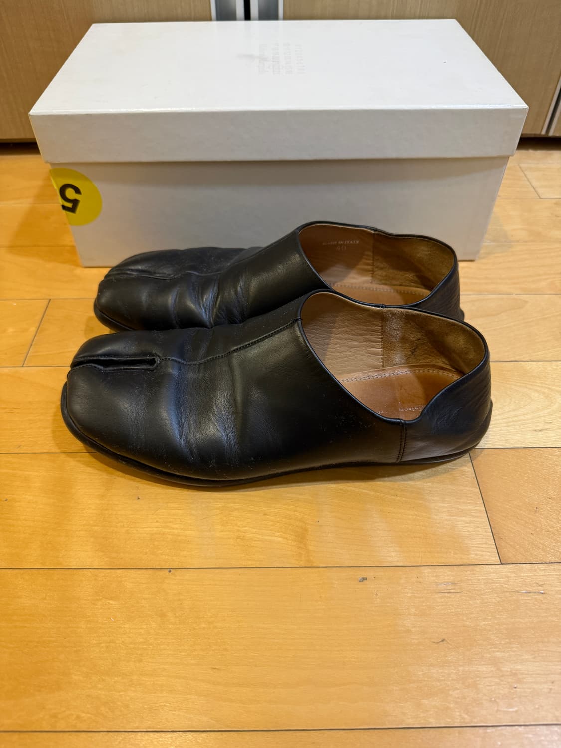 메종 마르지엘라 타비 뮬 로퍼 40 풀박스 상품이미지2