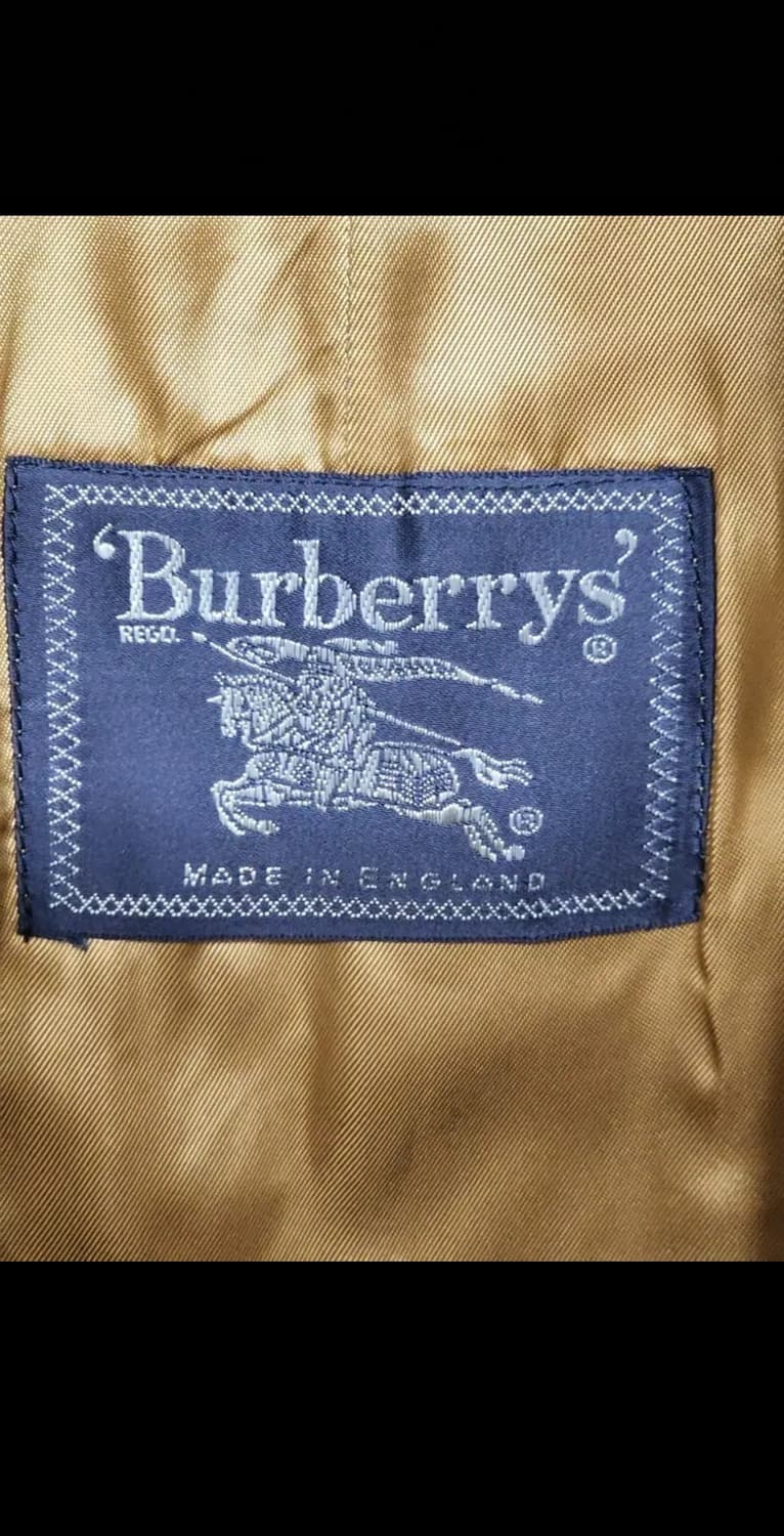 (L) 버버리 트렌치코트 더블 견장 벨트 내피세트 매장판  상품이미지3