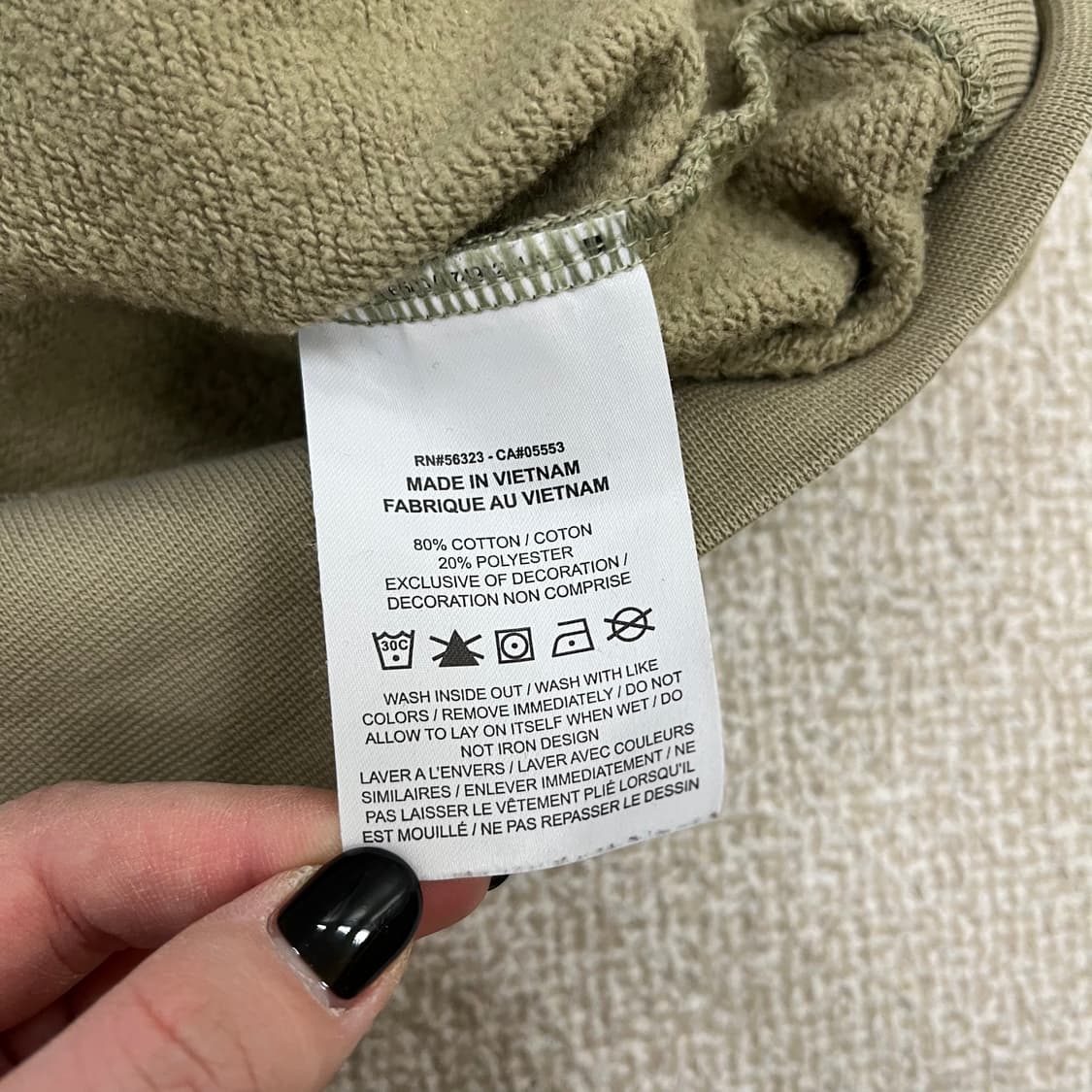 S 나이키 스우시 크루 맨투맨 스웻셔츠 0202M1 상품이미지3