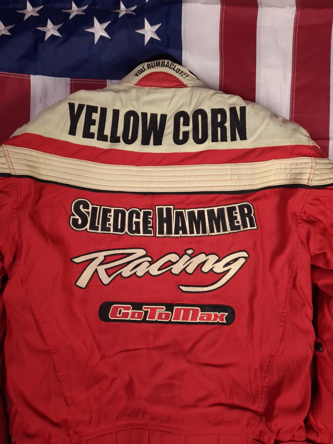 오리지날 옐로우콘 B.R.P 레이싱 라이더자켓 상품이미지8