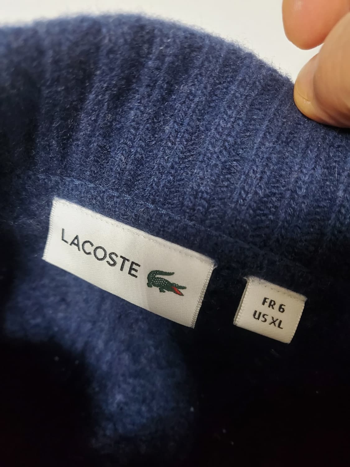 라코스테 가디건 정품 남성 XL사이즈 상품이미지7