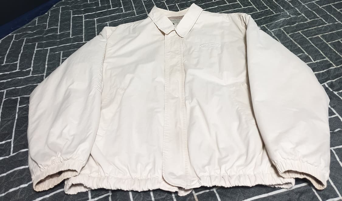 더블유브이프로젝트 안감누빔 짚업 자켓 아이보리 (XL) 상품이미지1