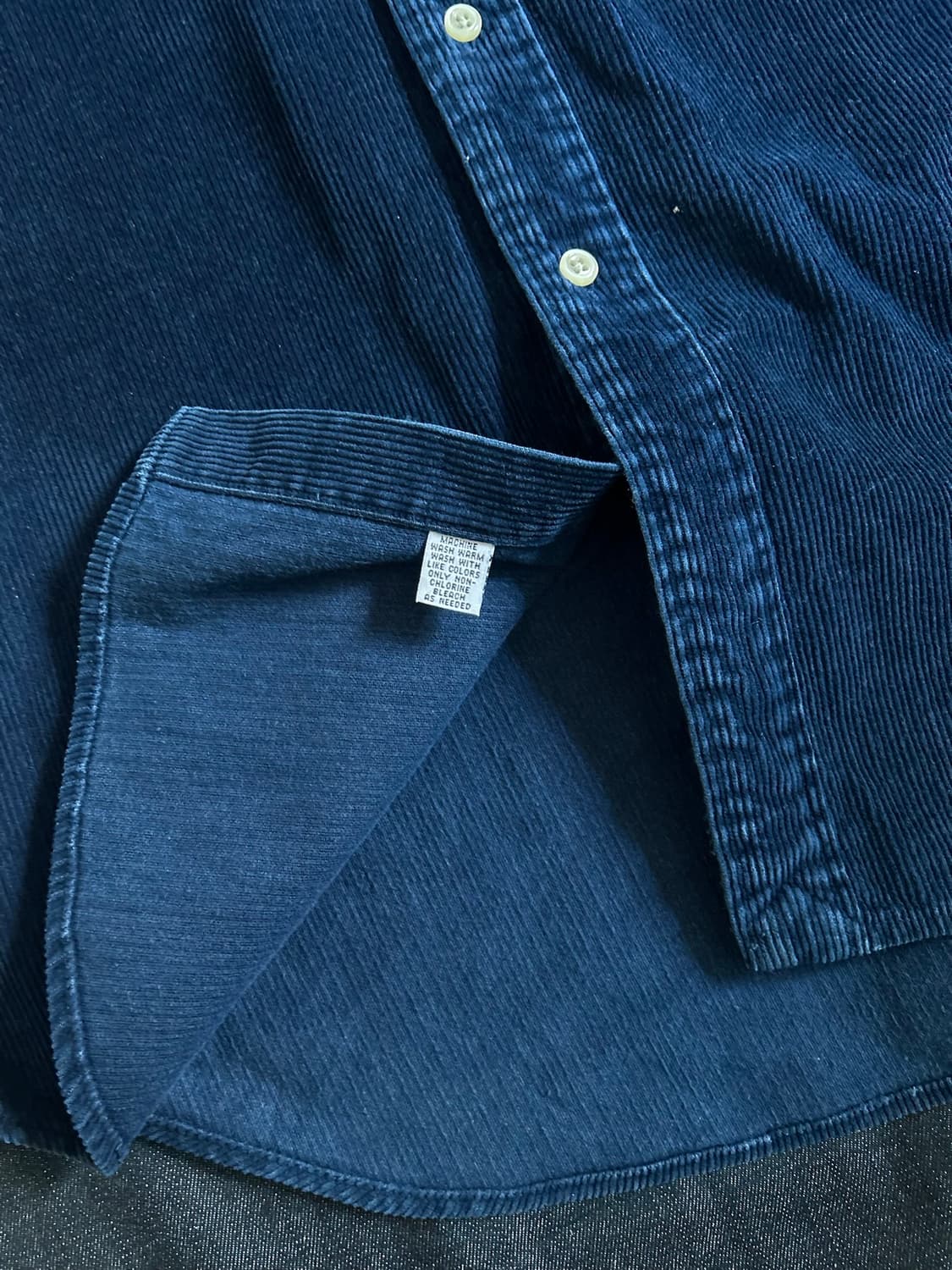 90s 폴로랄프로렌 코듀로이 버튼다운 셔츠 상품이미지5