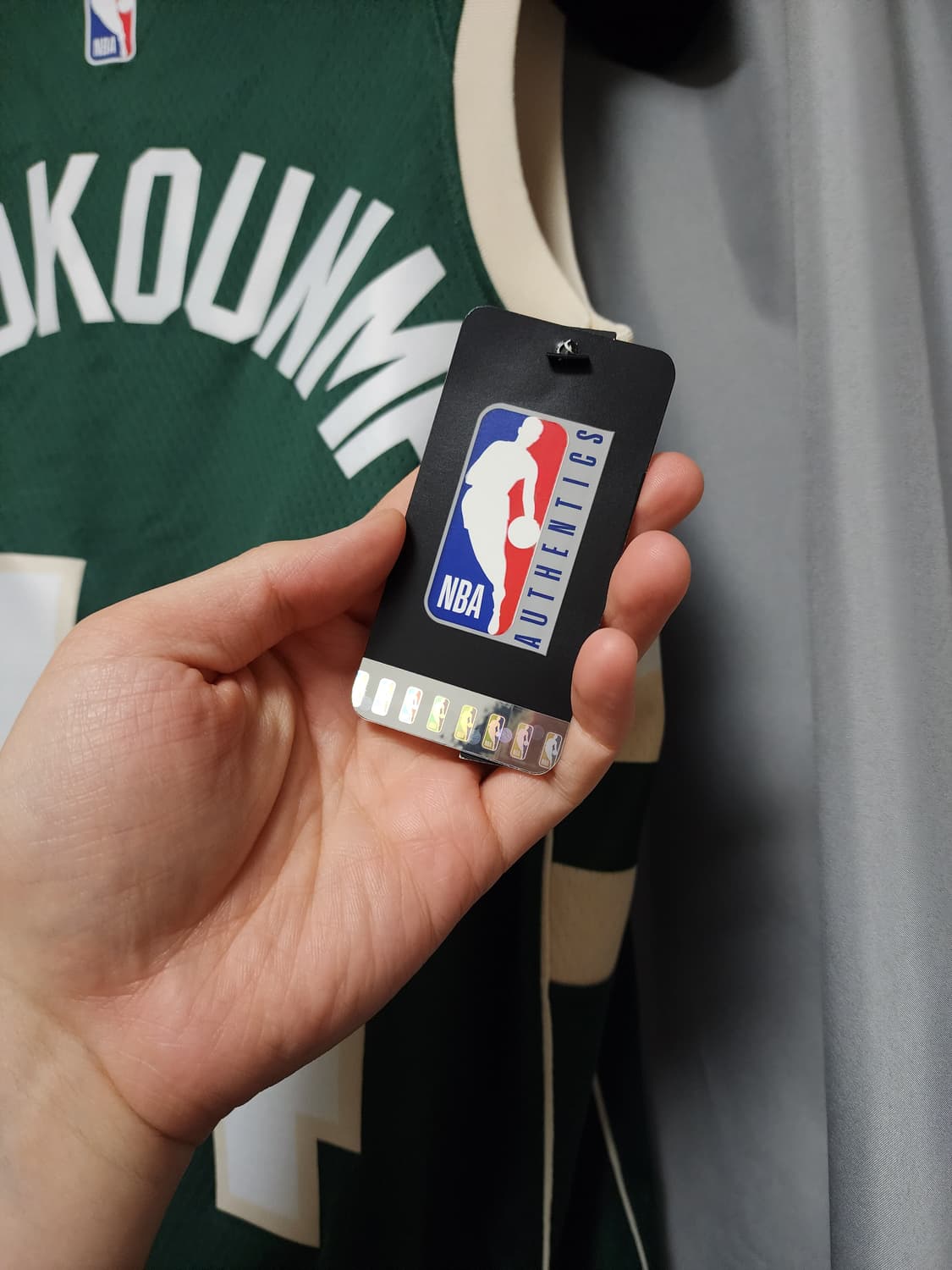 나이키 밀워키벅스 안테토쿤보 스윙민 져지 44사이즈 새제품 상품이미지4