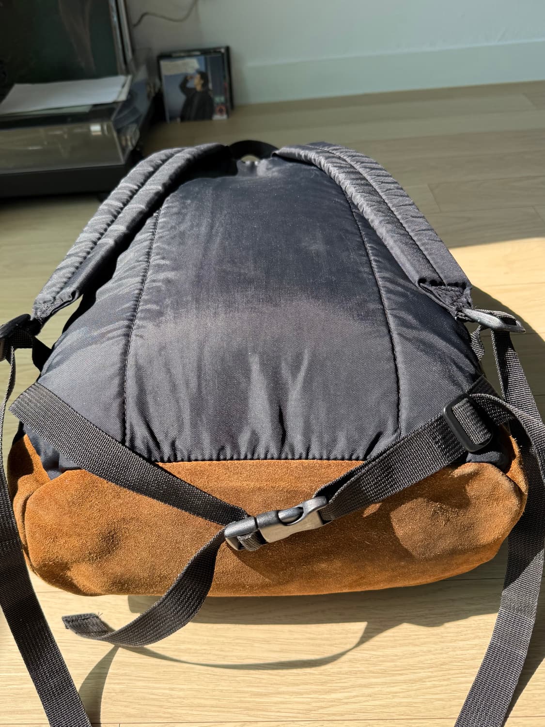 잔스포츠 90s 빈티지 스웨이드 바텀 백팩 상품이미지5