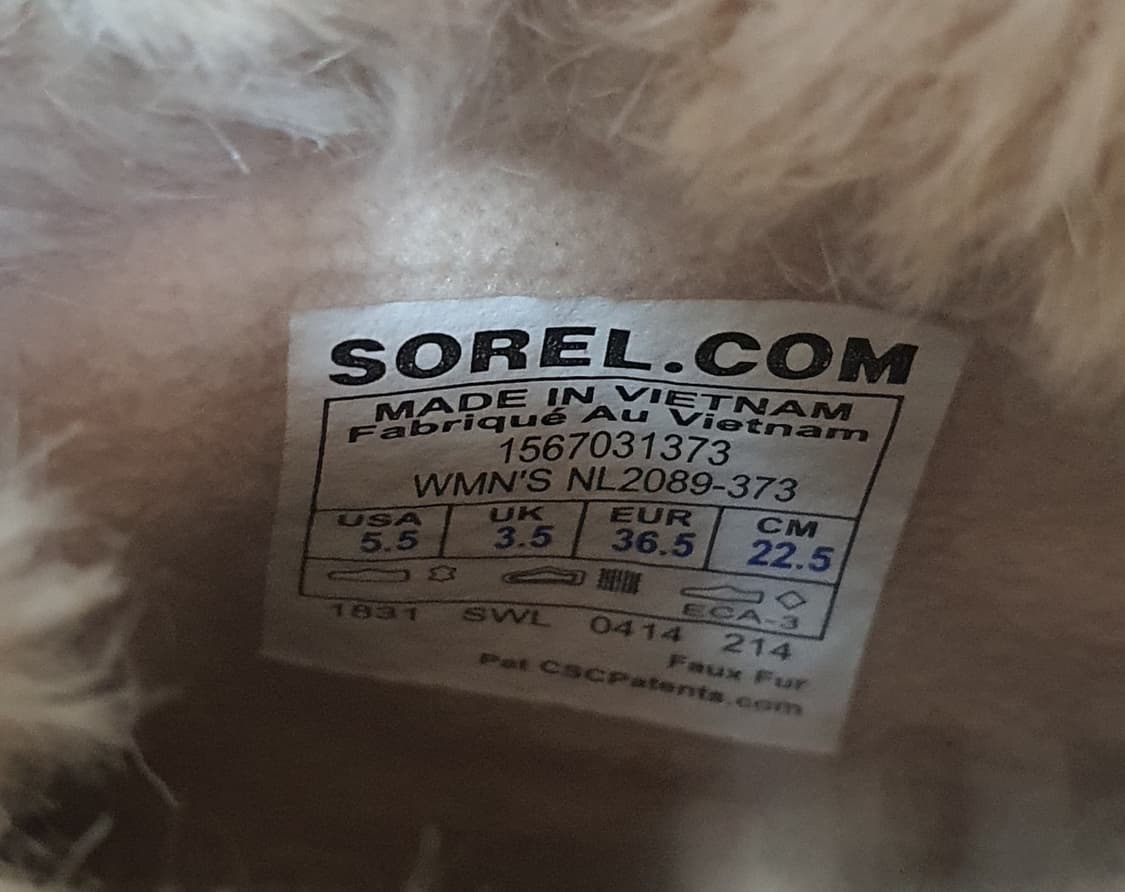 (새상품) 소렐 티볼리2 방한 부츠 225 상품이미지6