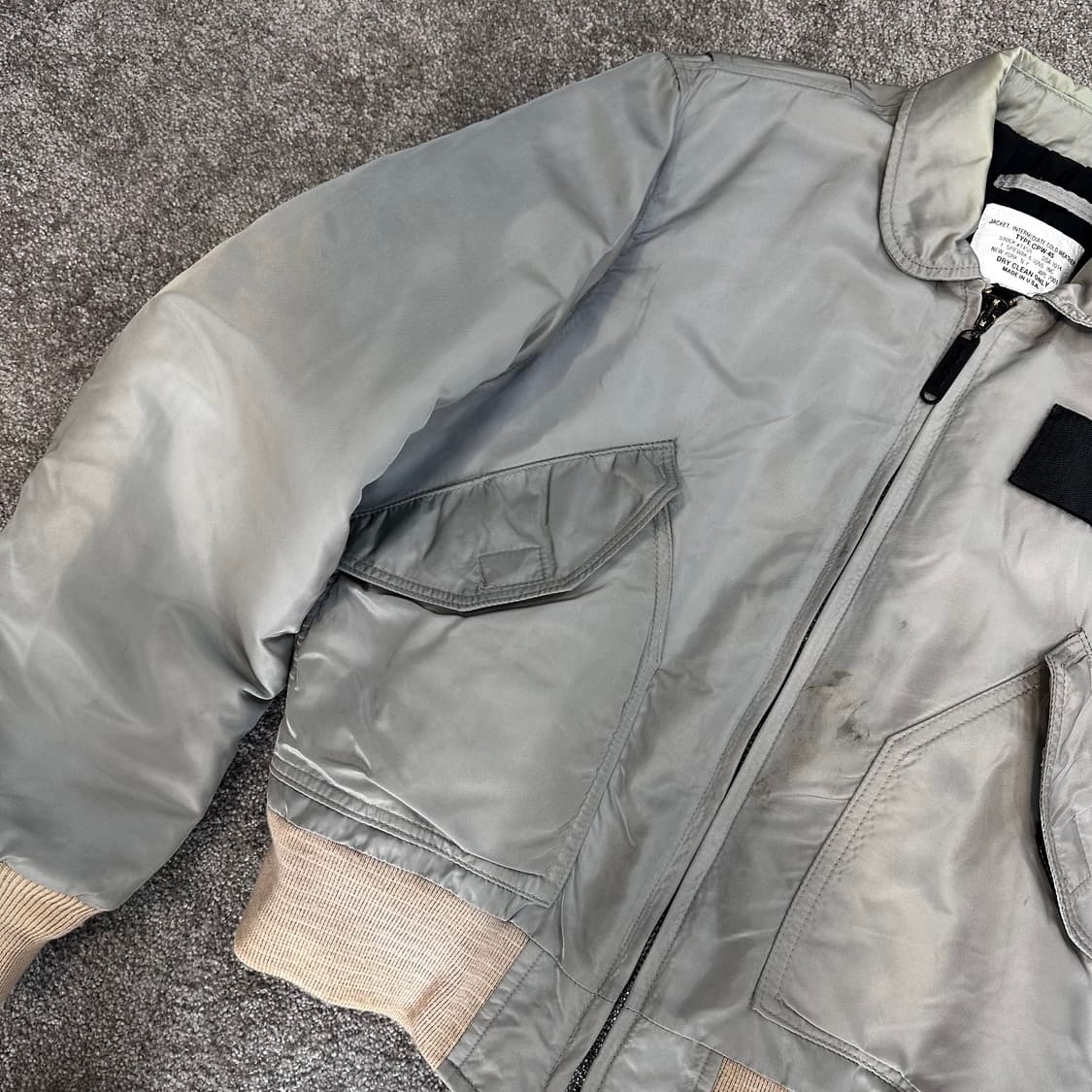 스피왁 I. SPIEWAK & SONS CWU-45 비행 항공점퍼M 상품이미지3