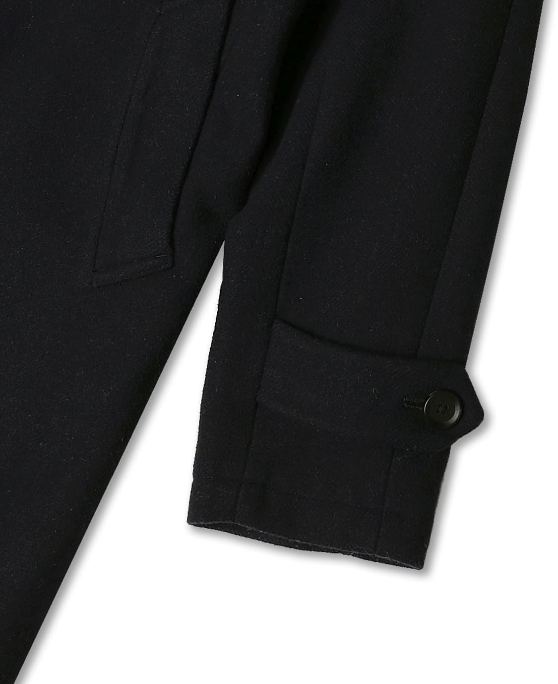 에토네 [Etonne] 울 블렌드 다크 네이비 발마칸 코트 상품이미지4