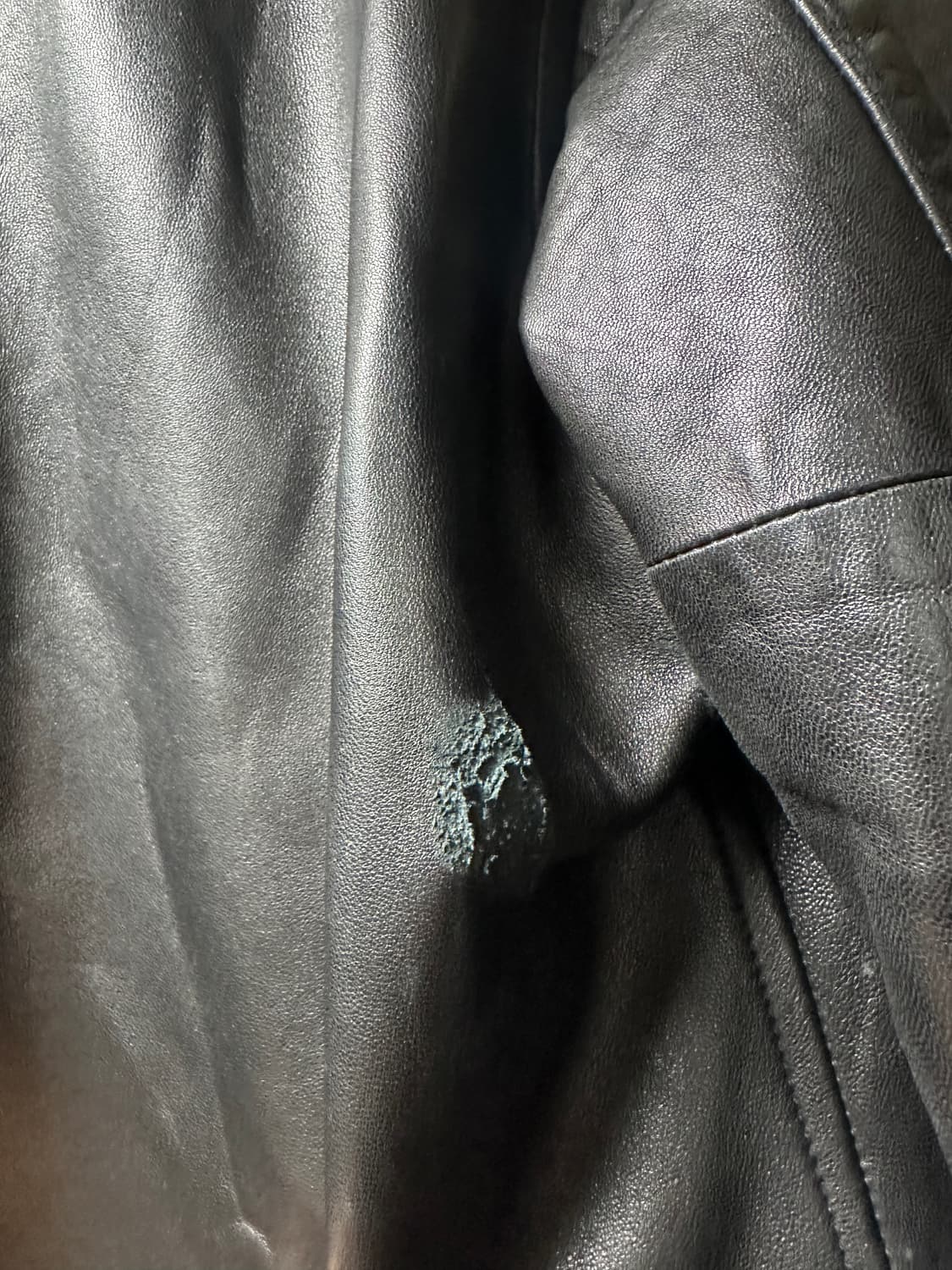 폴로 레더자켓 L사이즈 상품이미지5