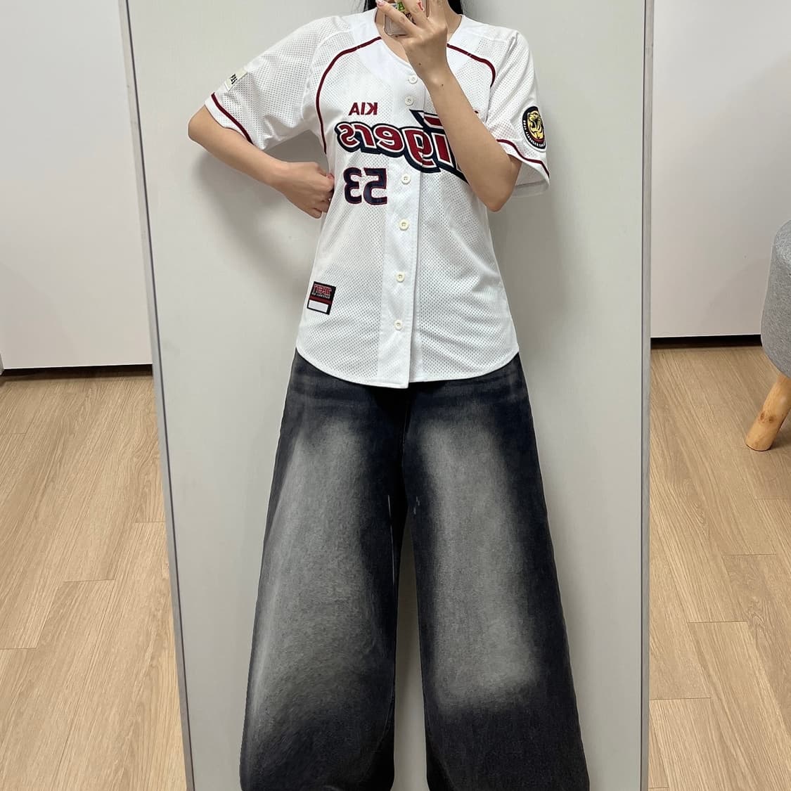 기아타이거즈 제트 이대형 마킹 홈 유니폼 상품이미지1