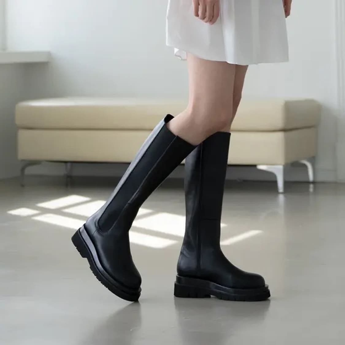 타크트로이메 첼시 롱 부츠 235mm 상품이미지3