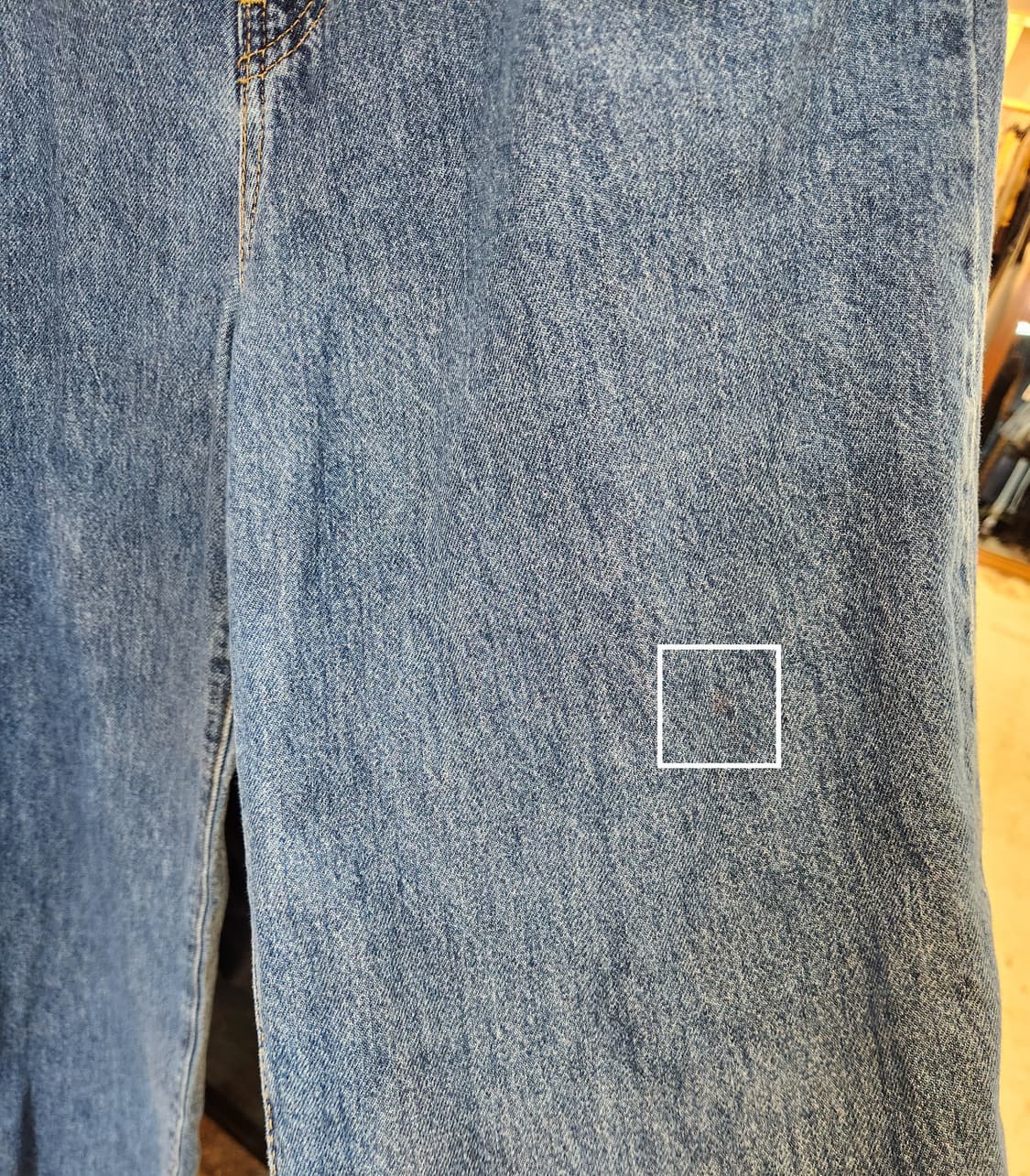 LEVIS 리바이스 하이웨스트 스트레이트 핏 데님 팬츠 상품이미지10