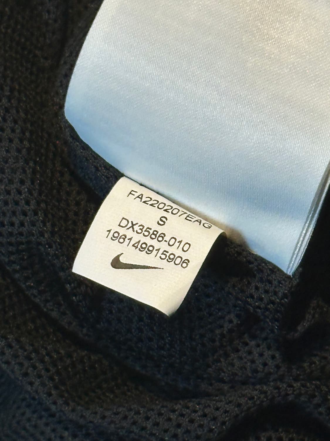 나이키 신형 스우시 미드라이즈 우븐 트랙팬츠 블랙 상품이미지5