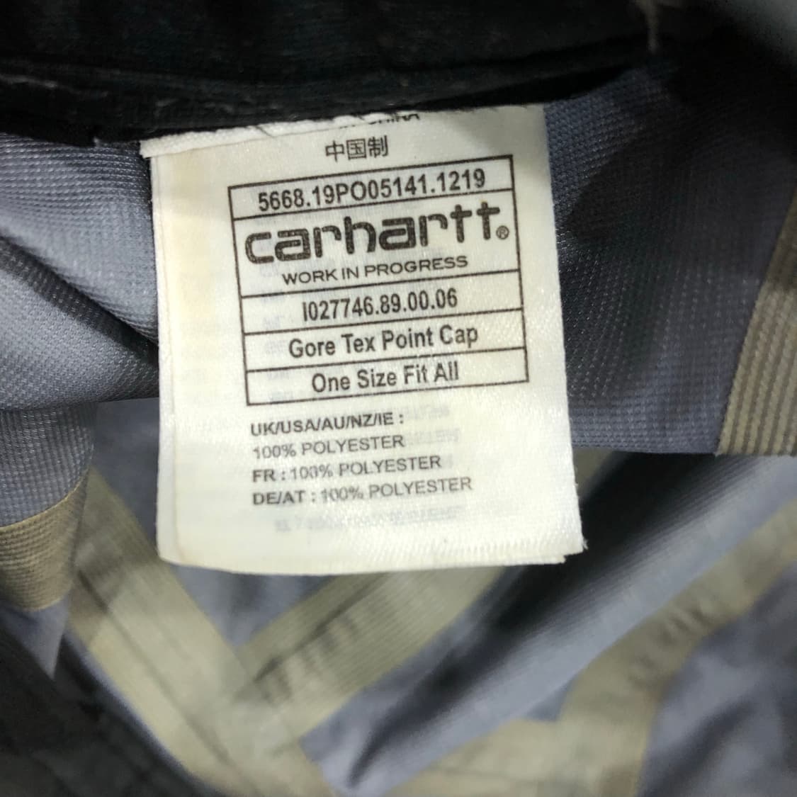 칼하트 Wip 고어텍스 캠프캡 상품이미지8
