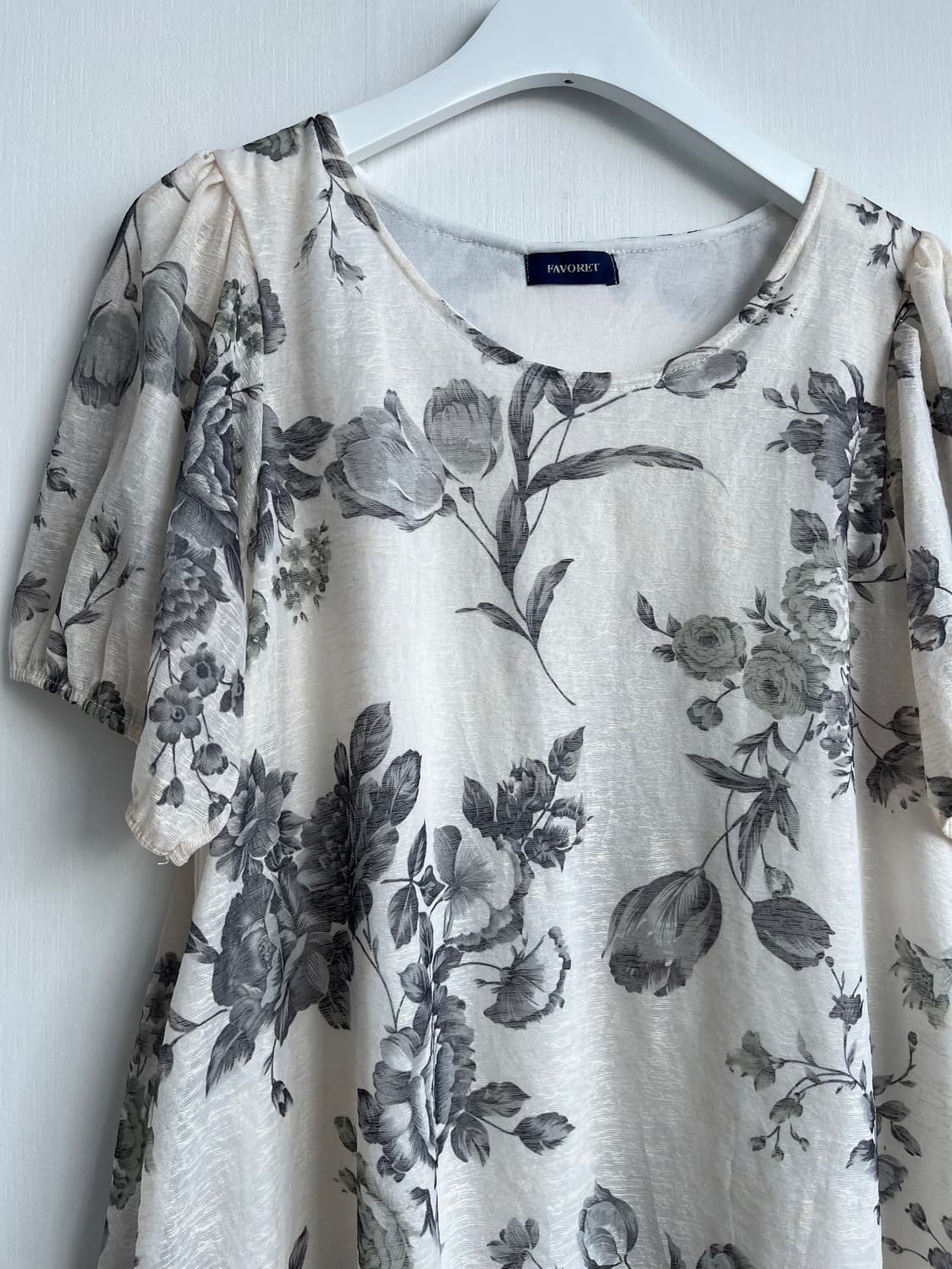 FAVORET 플라워 블라우스 상품이미지2