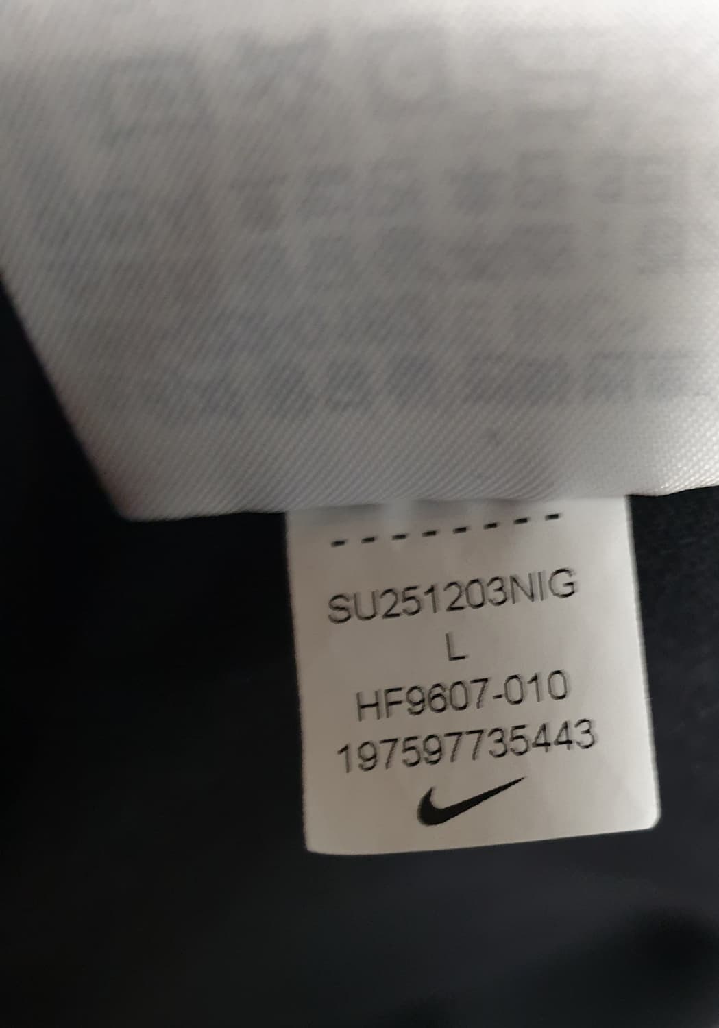 나이키 NSW 오버사이즈 프리미엄 반팔티 블랙 (L) 상품이미지4