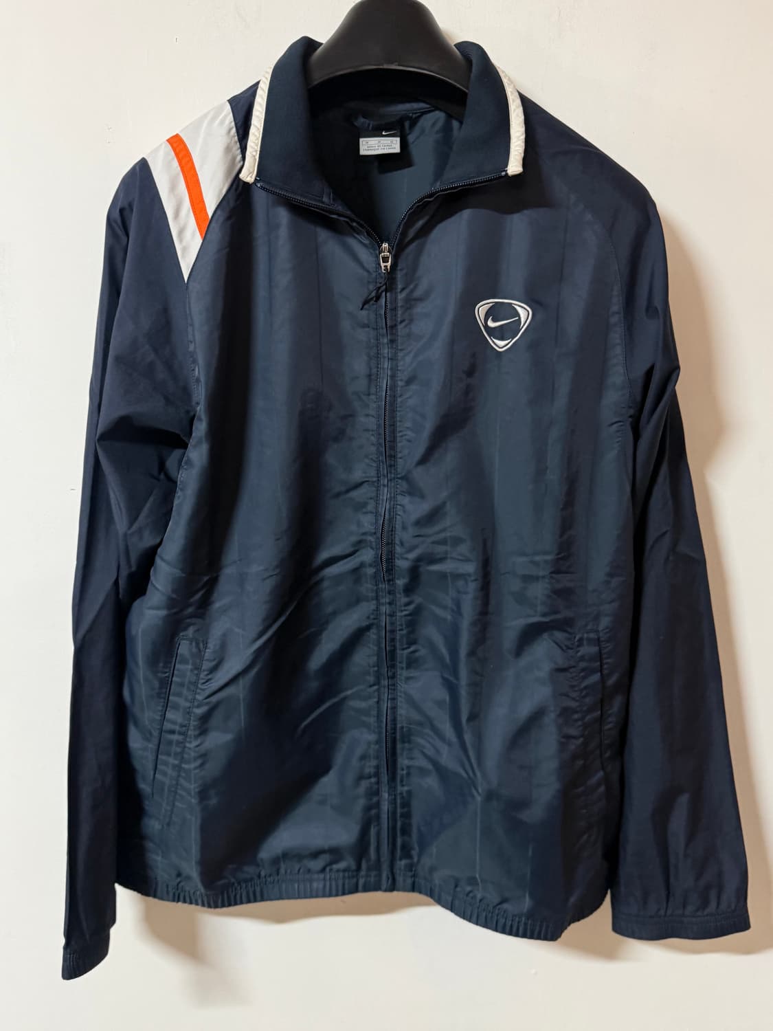 나이키 빈티지 네이비 윈드브레이커 집업 자켓 95 (M) 상품이미지2