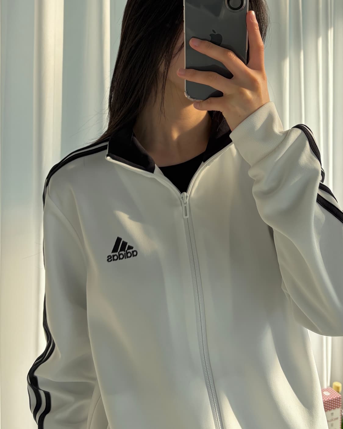 [S]아디다스 오레오 화이트 클래식 트랙탑 져지 상품이미지4