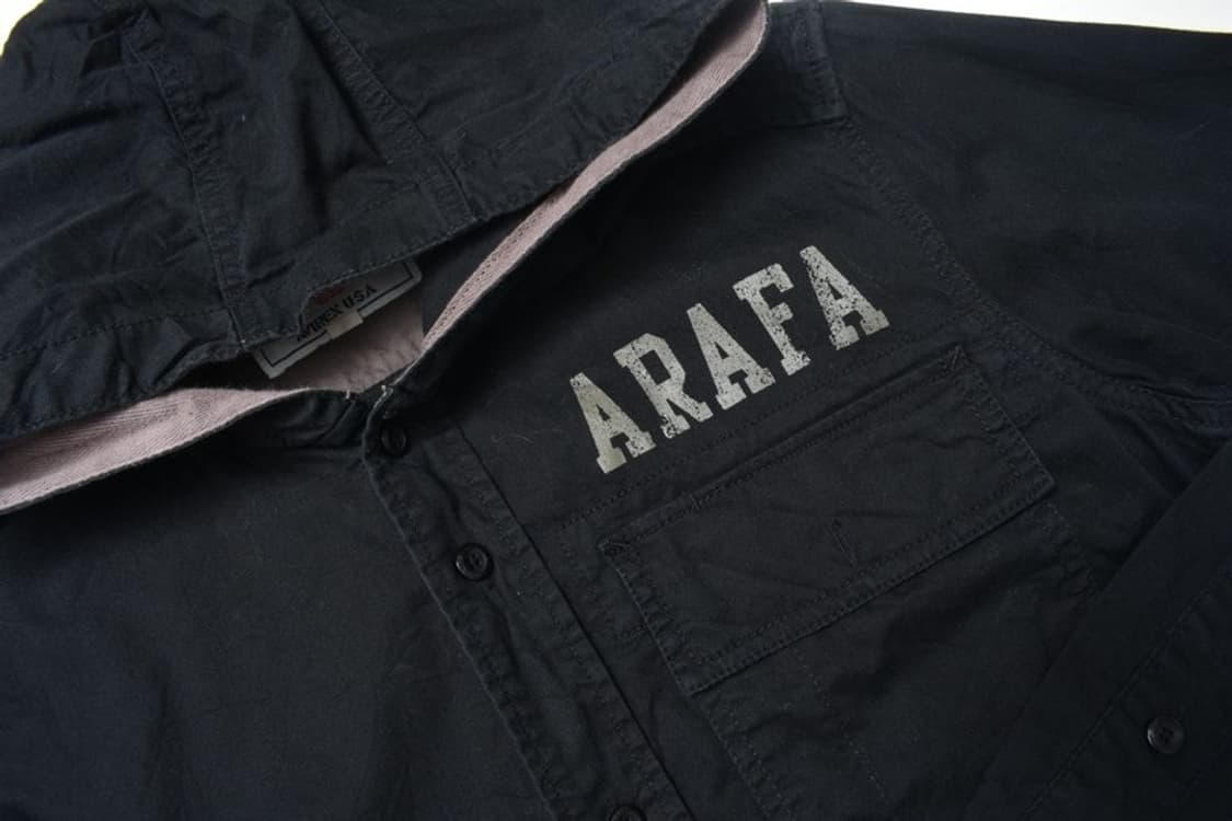 아비렉스 후드 셔츠 남방 M 상품이미지2