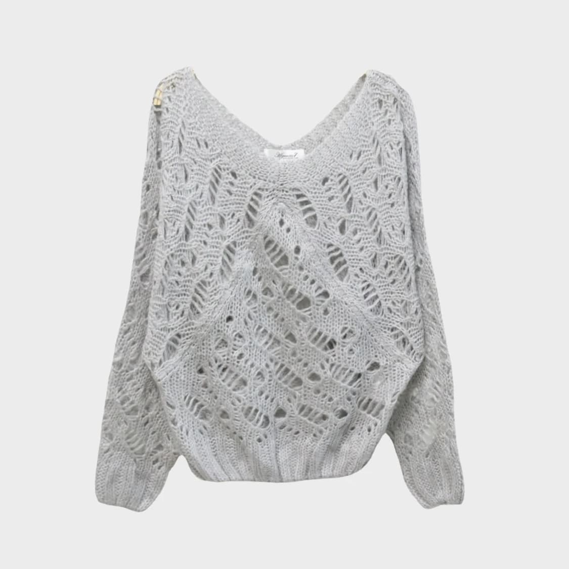 AGNEAU7  모헤어 그물 니트 63161 상품이미지1