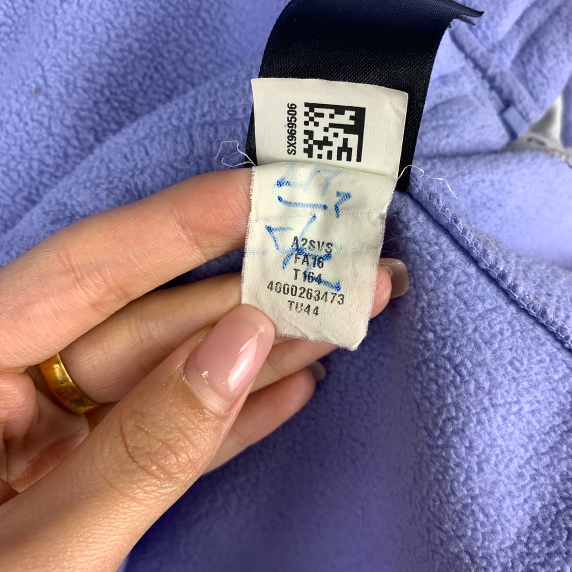 노스페이스 라벤더 플리스 후리스 자켓 상품이미지5