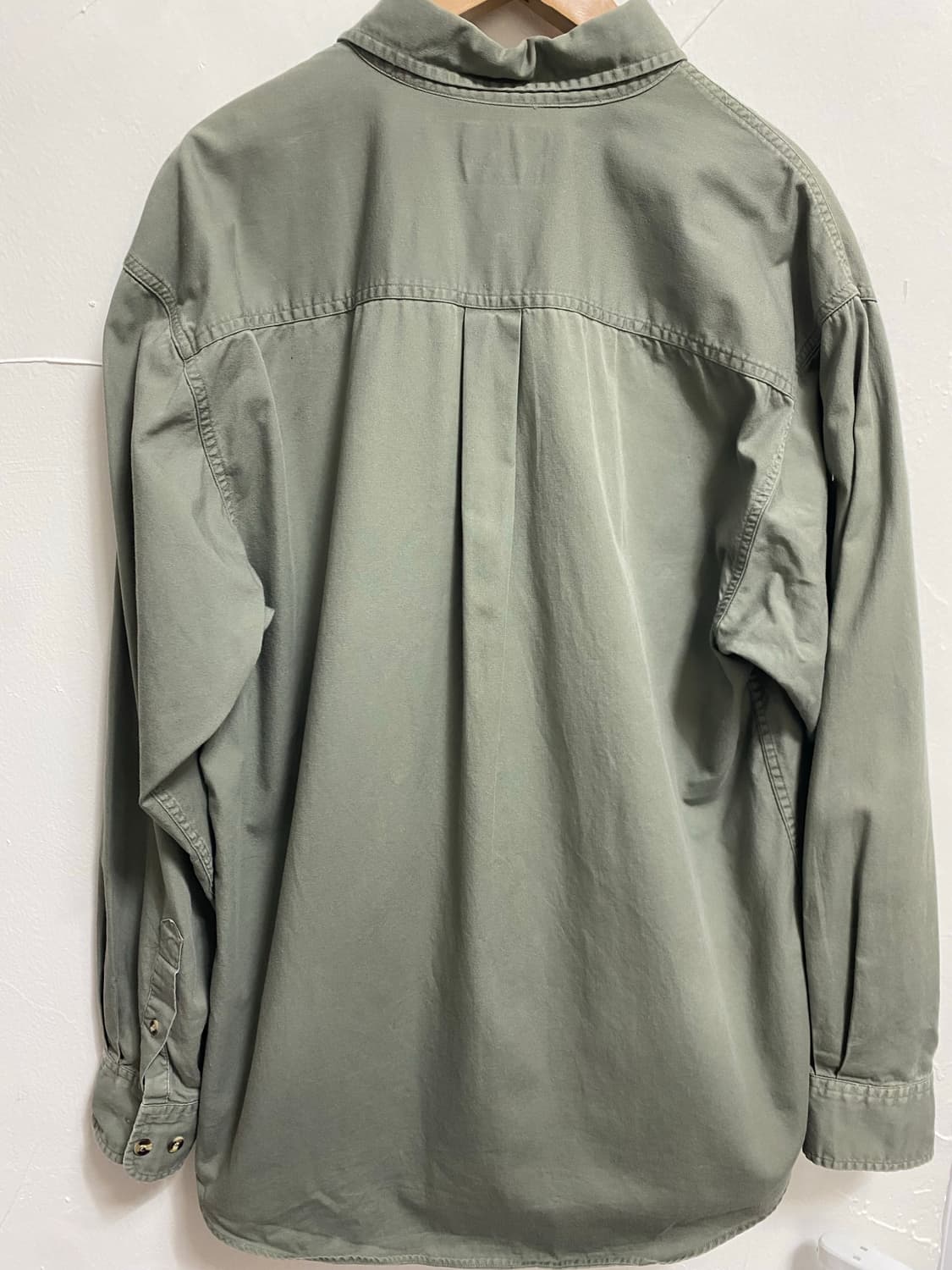 Port authority 90’s 알래스카 에어플레인 항공셔츠 상품이미지8