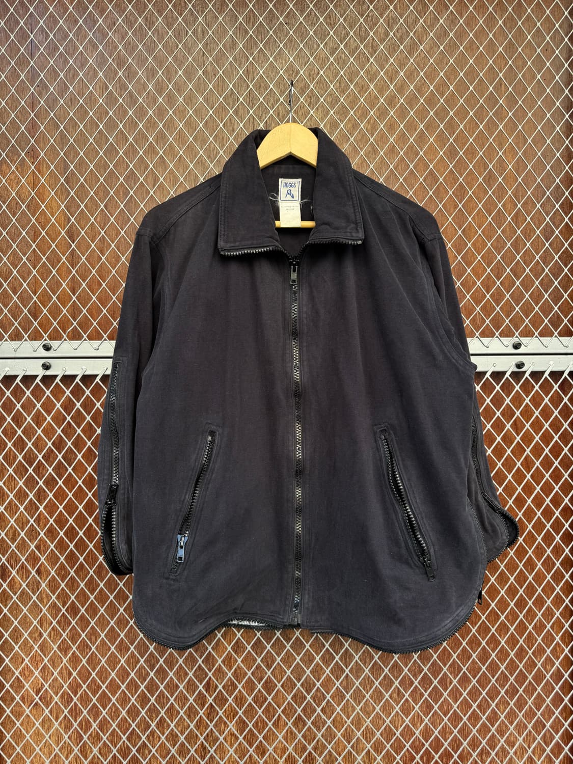 네펜데스 도쿄 빈티지 HOGGS 지퍼 디테일 집업 자켓 M 상품이미지2