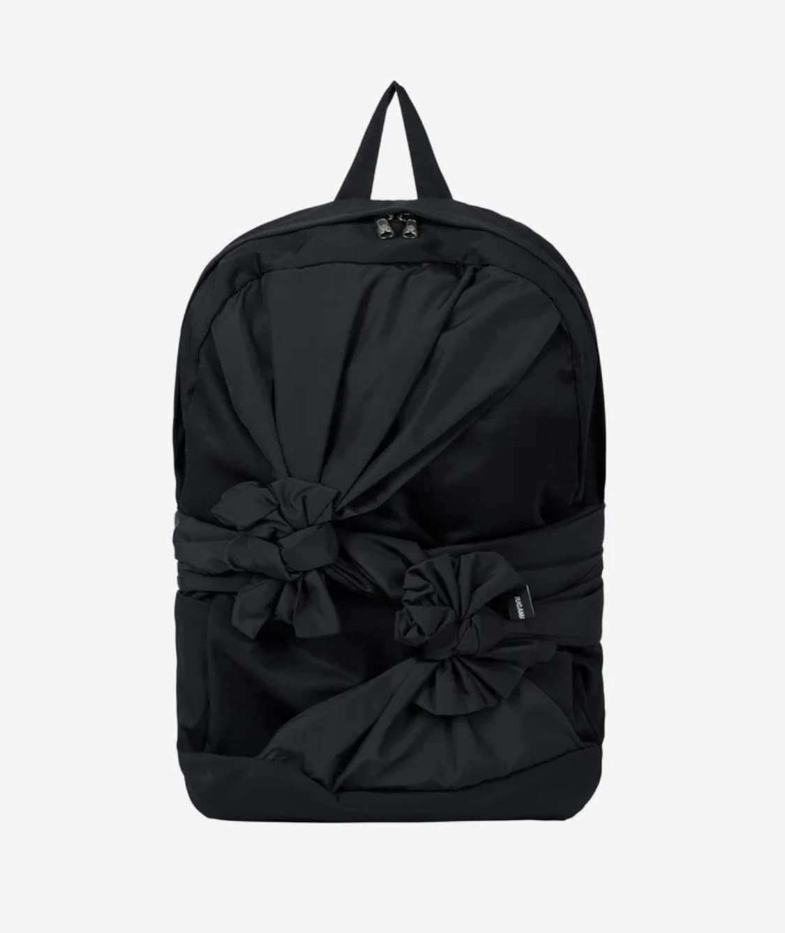 Knotted Backpack Type A (Black) 상품이미지1